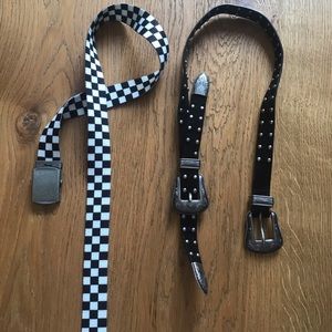 checkered brandy belt!!